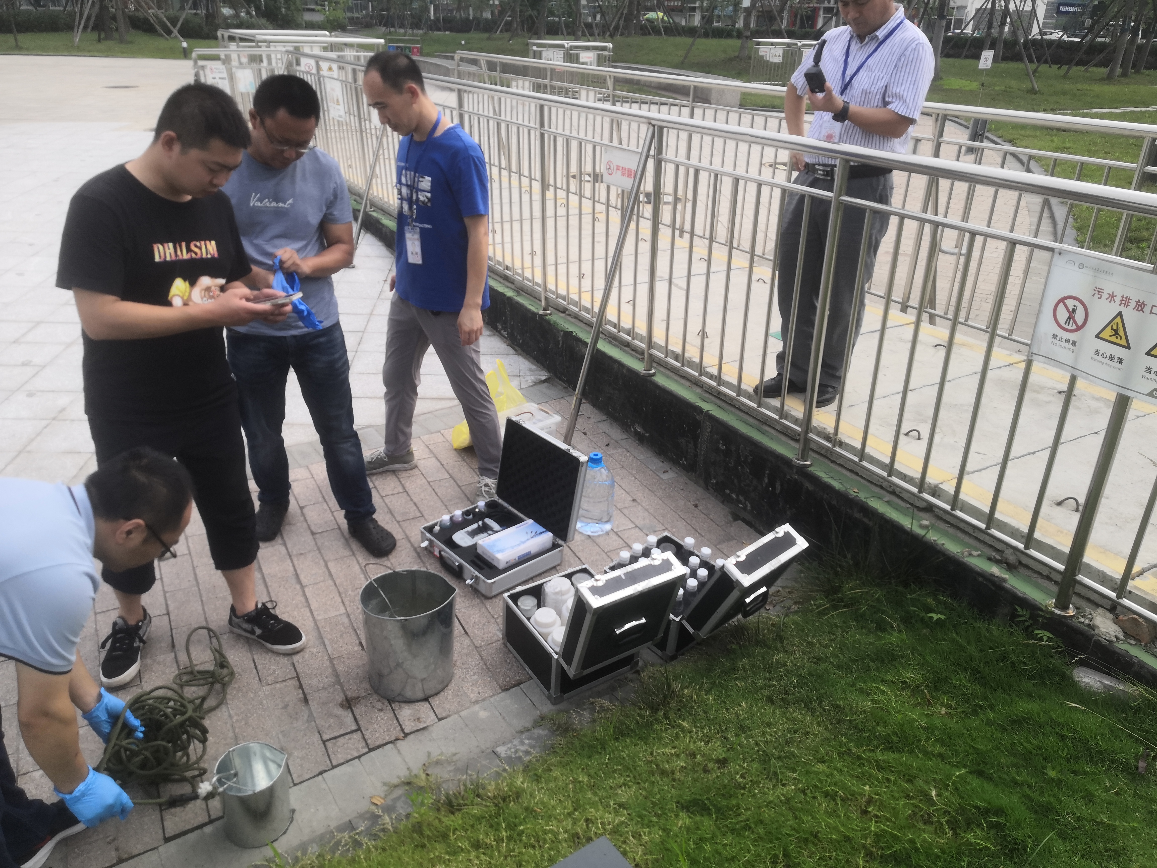 2021年8月6日，四川博水環(huán)保  在雙流空港醫(yī)院污水處理站，開展污水處理站應(yīng)急演練